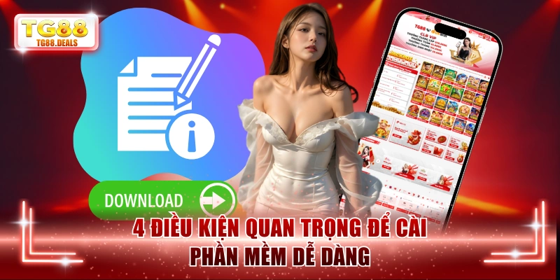 4 điều kiện quan trọng để cài phần mềm dễ dàng