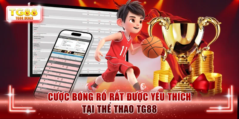Cược bóng rổ rất được yêu thích tại thể thao TG88