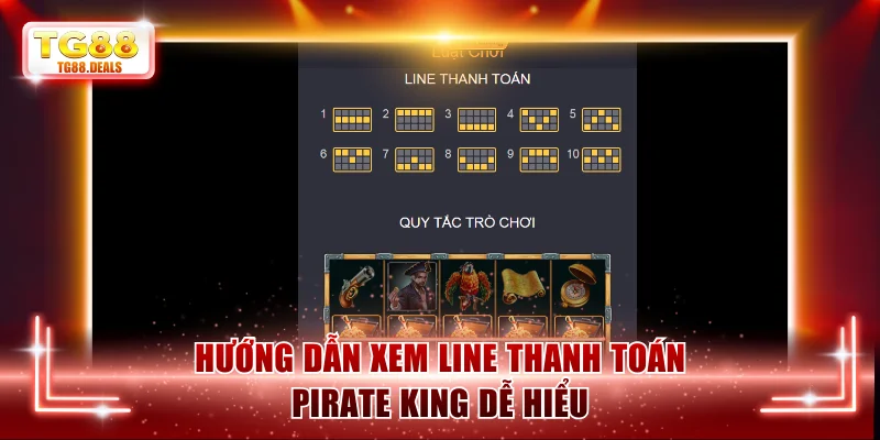Dòng line thanh toán dễ hiểu trong Vua Hải Tặc